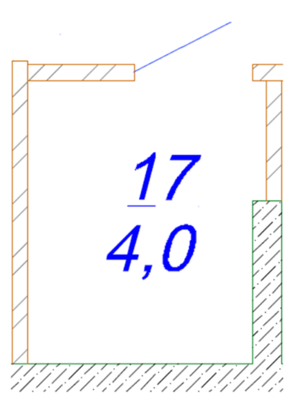 Кладовая 17 (4.0 м2), 4 этап