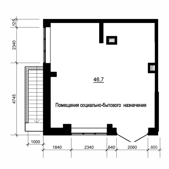 Нежилое помещение 4