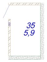 Кладовая 35 (5.90 м2), 4 этап