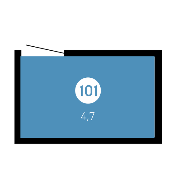 Кладовая 101 (4.7 м2), 5 этап