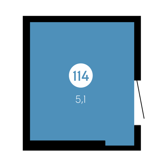 Кладовая 114 (5.1 м2), 5 этап