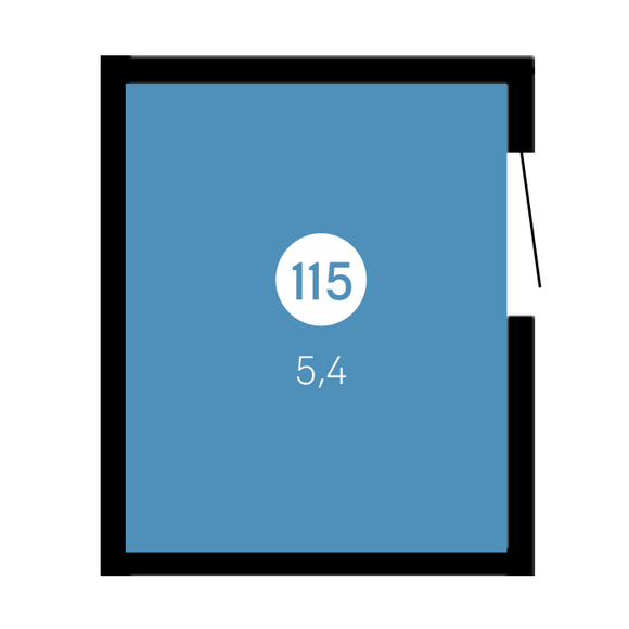 Кладовая 115 (5.4 м2), 5 этап