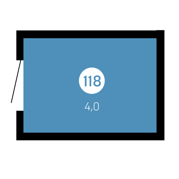 Кладовая 118 (4.0 м2), 5 этап
