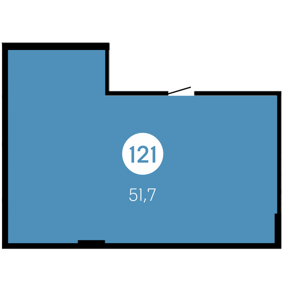 Кладовая 121 (51.7 м2), 5 этап