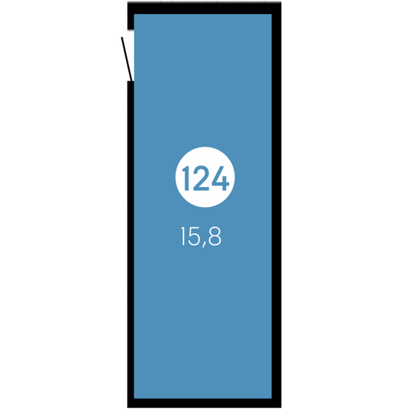 Кладовая 124 (15.8 м2), 5 этап