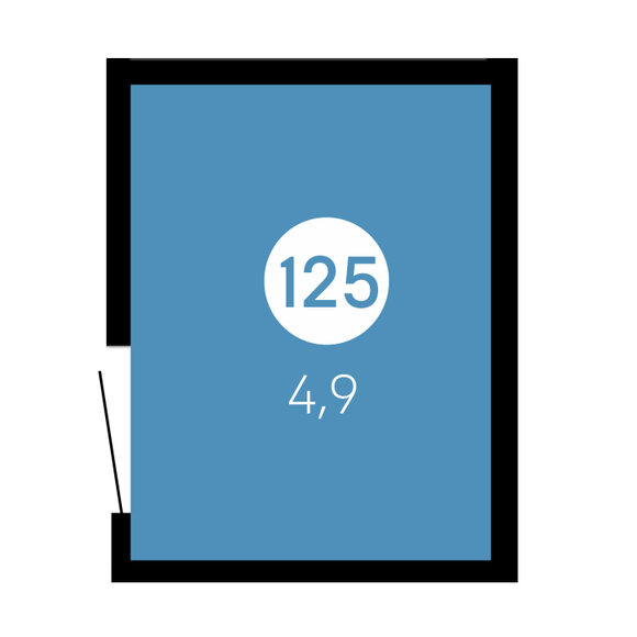 Кладовая 125 (4.9 м2), 5 этап