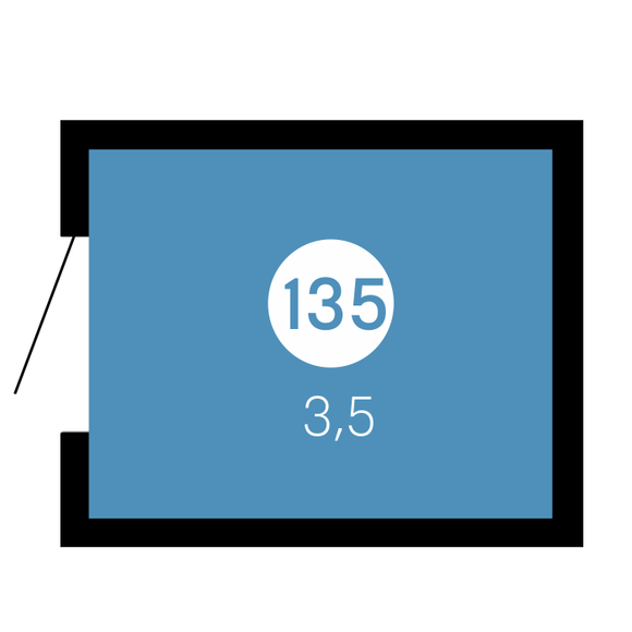 Кладовая 135 (3.5 м2), 5 этап