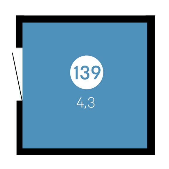 Кладовая 139 (4.3 м2), 5 этап