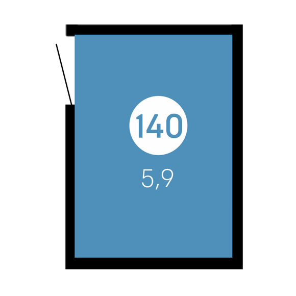 Кладовая 140 (5.9 м2), 5 этап