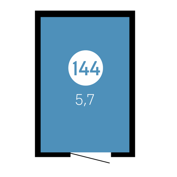 Кладовая 144 (5.7 м2), 5 этап