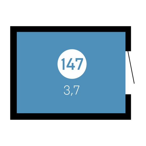 Кладовая 147 (3.7 м2), 5 этап