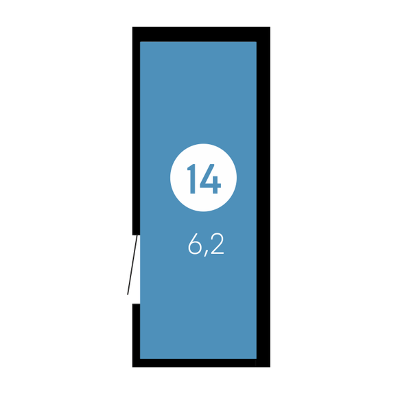 Кладовая 14 (6.2 м2), 5 этап