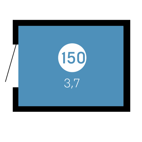 Кладовая 150 (3.7 м2), 5 этап