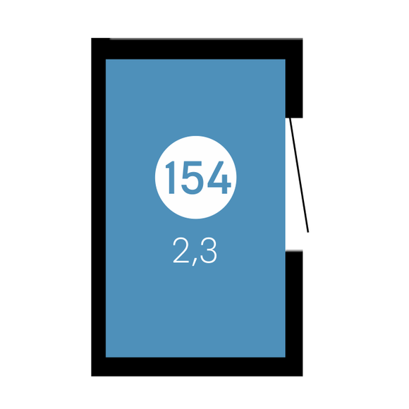 Кладовая 154 (2.3 м2), 5 этап