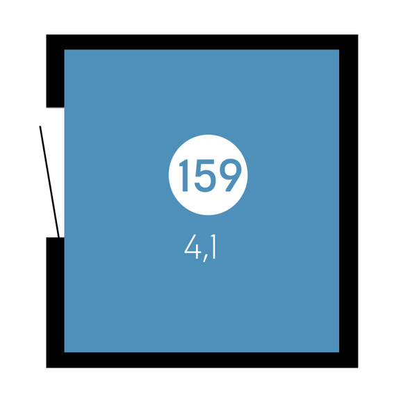 Кладовая 159 (4.1 м2), 5 этап