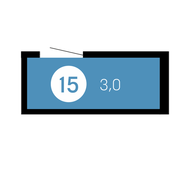 Кладовая 15 (3.0 м2), 5 этап