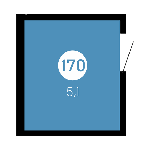 Кладовая 170 (5.1 м2), 5 этап
