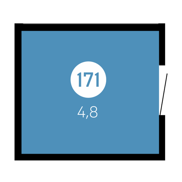 Кладовая 171 (4.8 м2), 5 этап