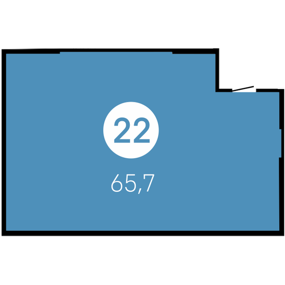 Кладовая 22 (65.7 м2), 5 этап