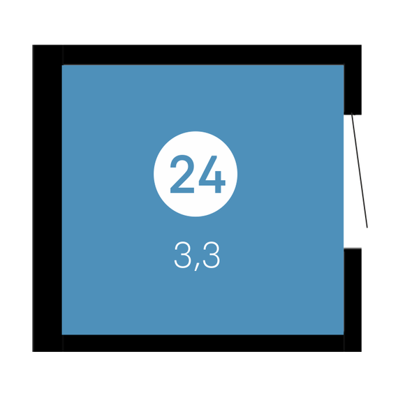 Кладовая 24 (3.3 м2), 5 этап