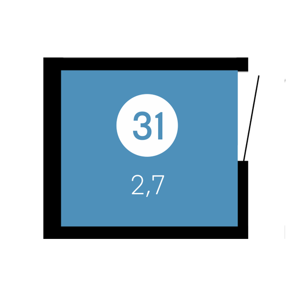 Кладовая 31 (2.7 м2), 5 этап