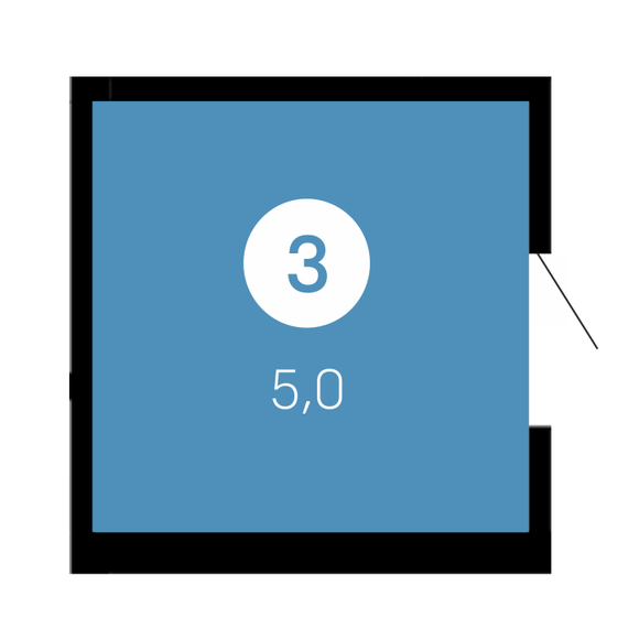 Кладовая 3 (5.0 м2), 5 этап