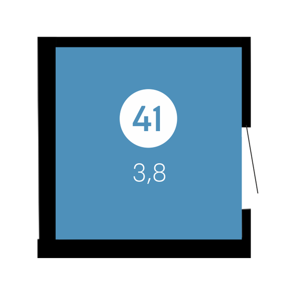 Кладовая 41 (3.8 м2), 5 этап