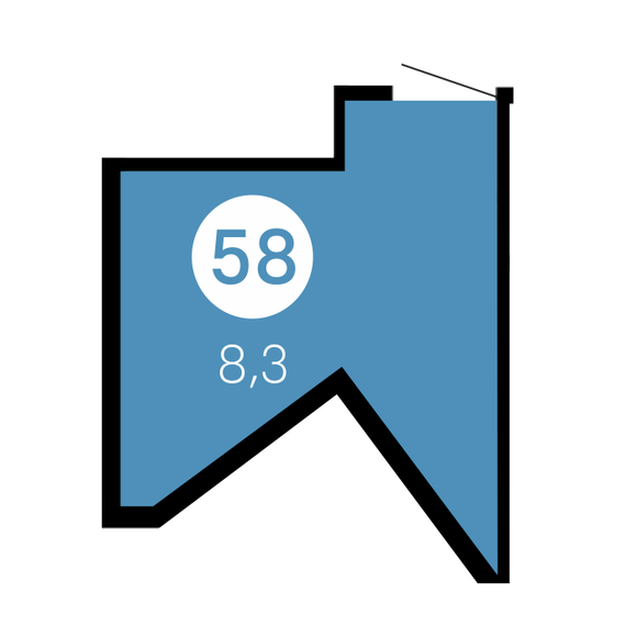 Кладовая 58 (8.3 м2), 5 этап