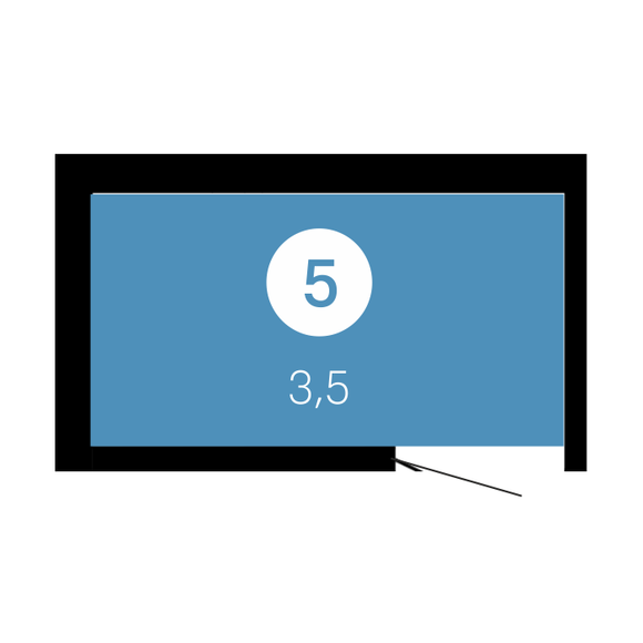 Кладовая 5 (3.5 м2), 5 этап