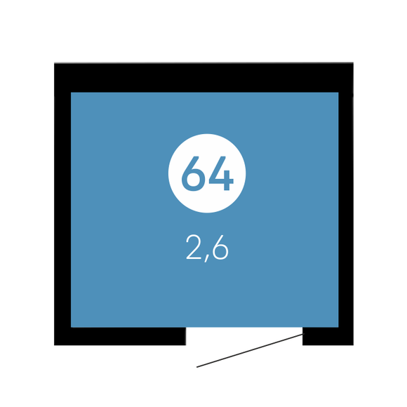 Кладовая 64 (2.6 м2), 5 этап