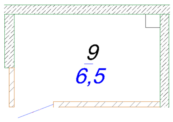 Кладовая 9 (6.5 м2), 4 этап